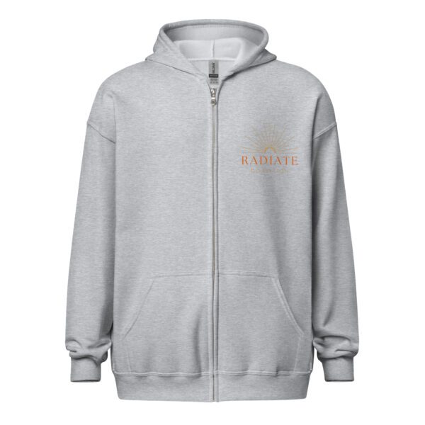 Unisex heavy blend zip hoodie - Image 2