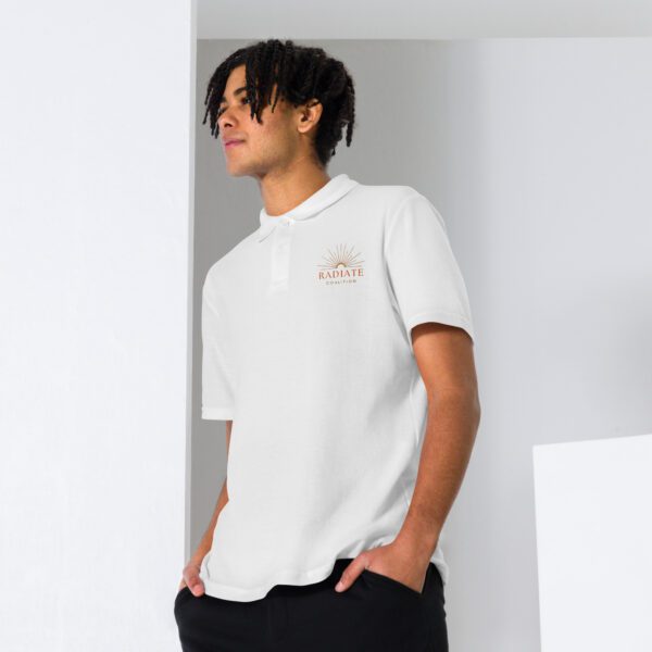 Unisex pique polo shirt - Image 7